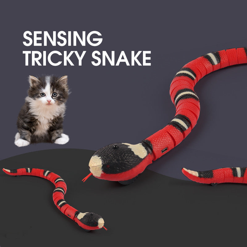 Smart Sensing Interactive Eletronic Snake Cat Toy